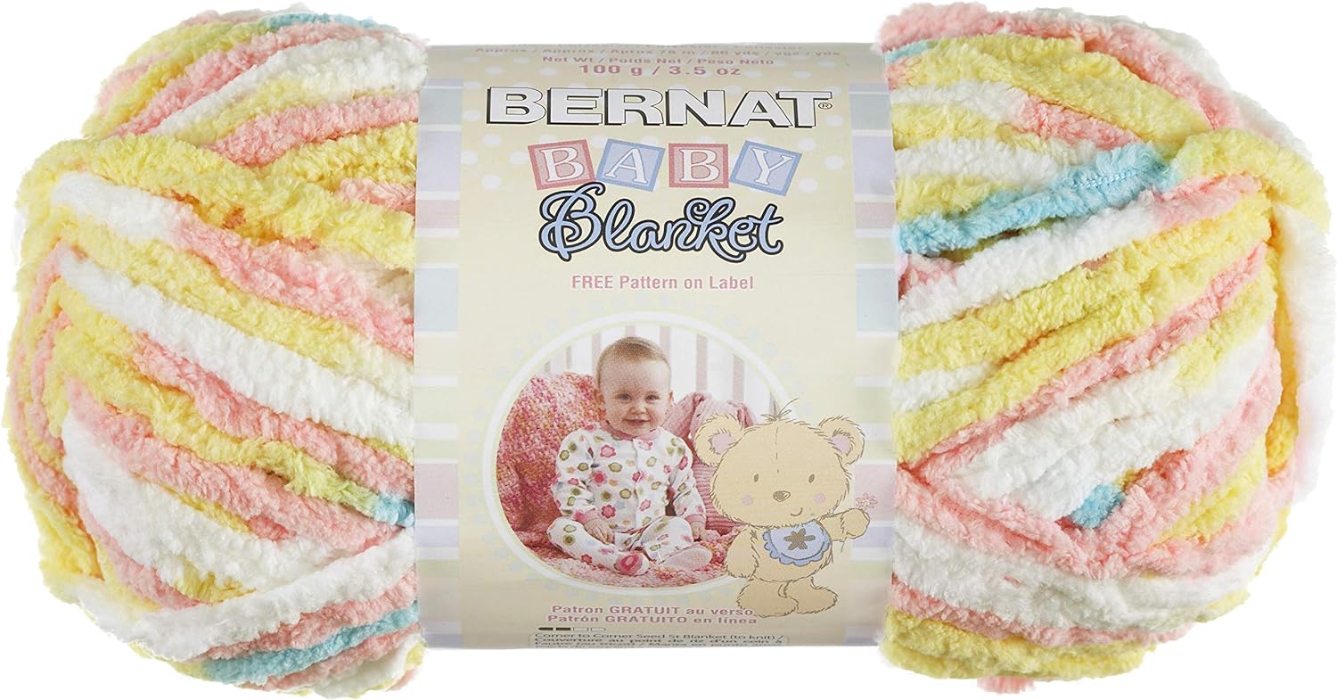 Bernat baby blanket yarn 12pk Pitter