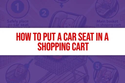 How to Put a Car Seat in a Shopping Cart Title