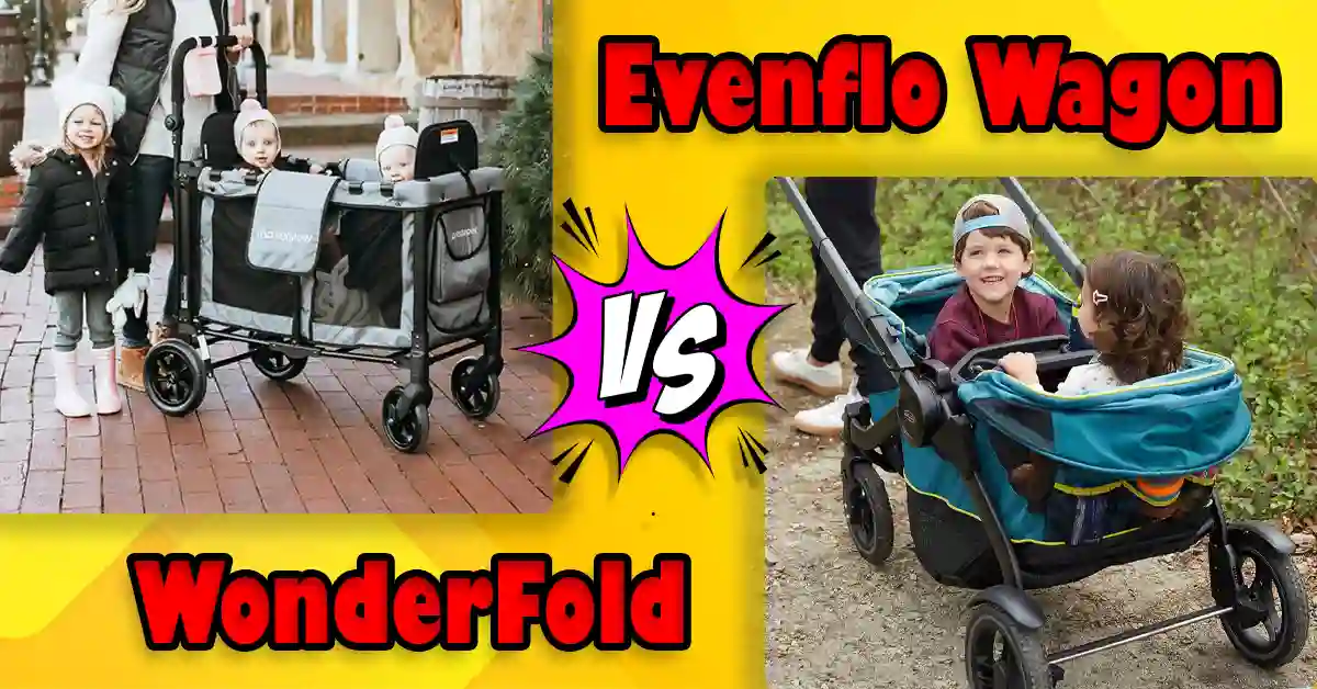 Wonderfold vs Evenflo Wagon